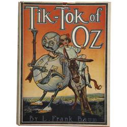 L[yman]. Frank Baum. Tik-Tok of Oz.