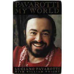 Pavarotti & Wright  Pavarotti My World  Signed