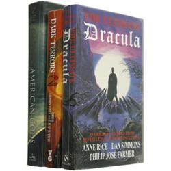 Three Signed Volumes of Horror