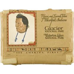 Pikuni and Kainah Tribes of Blackfeet Indians.