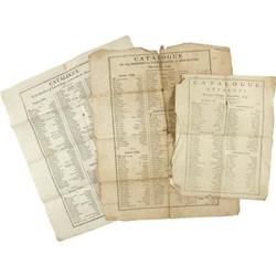 1799, 1802 Yale & Williams College Student Lists