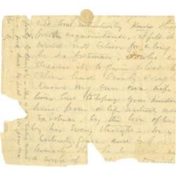 Confederate General George E. Pickett Autograph