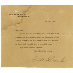 Lot of Two FDR-Related Items Signed