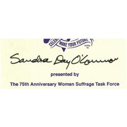 Sandra Day O'Connor: 3 Signed Pamphlets