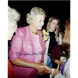 Sandra Day O'Connor Color Photograph Signed