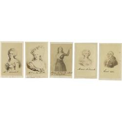 French King Louis XVI CDV Lot