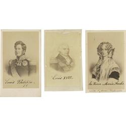 French Kings CDV Lot