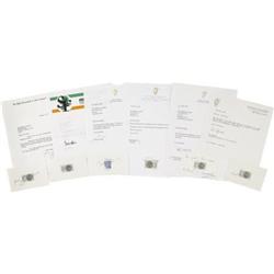 Lot of 13 Autographs of UK Leaders