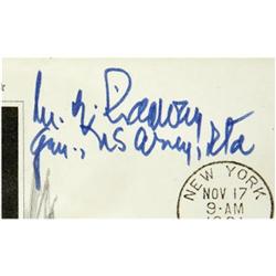 General Matthew B. Ridgway Signed 1961 FDC