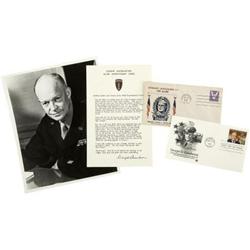Dwight D. Eisenhower Lot of Four Items