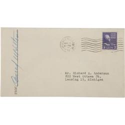 Hotelier Conrad Hilton Envelope Signed