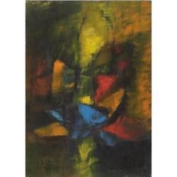 Legadang, Oil on canvas, Untitled No. 872