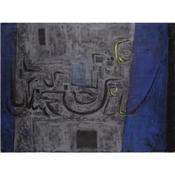 John Gregoropoulos, Oil on canvas, Anatolitiko I