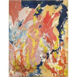 A Barell, Oil on canvas, Abstraction