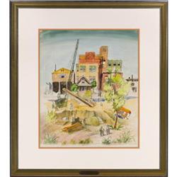 Yvonne Twining Humber, Mixed media on paper