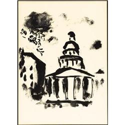 After Marc Chagall, Lithograph on paper