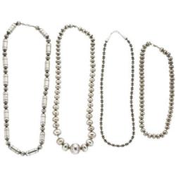 Silver Necklace Lot