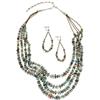 Image 1 : Multi-Stone, Beaded Jewelry Suite