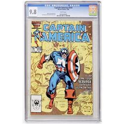 Captain America #319 CGC 9.8 Scourge story