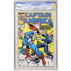 Captain America #351 (1989) CGC 9.8 NM/MT