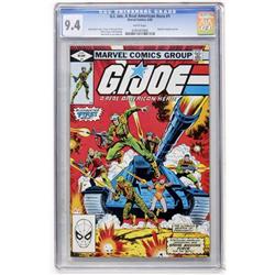 G.I. Joe #1 (Marvel, 1982) CGC NM 9.4 White