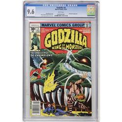 Godzilla #3 (Marvel, 1977) CGC NM+ 9.6 White