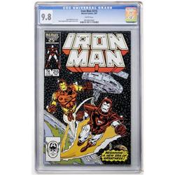 Iron Man #215 (1987) CGC 9.8 highest-graded