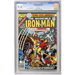 Iron Man Annual #4 CGC NM 9.4 Modok Champions