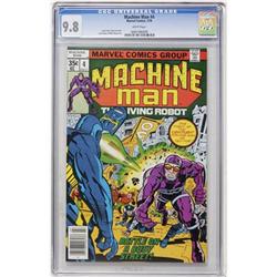 Machine Man #4 (Marvel, 1978) CGC NM/MT 9.8