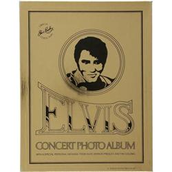 Elvis Presley 1977 Concert Photo Album