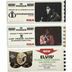 Elvis Presley RCA Catalog Group of 3