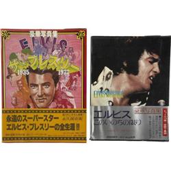 Elvis Presley Vintage Japanese Photo Books.