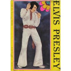 Elvis Presley Japanese Fan Book with Posters