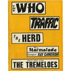 The Who and Others 1967 Tour Book