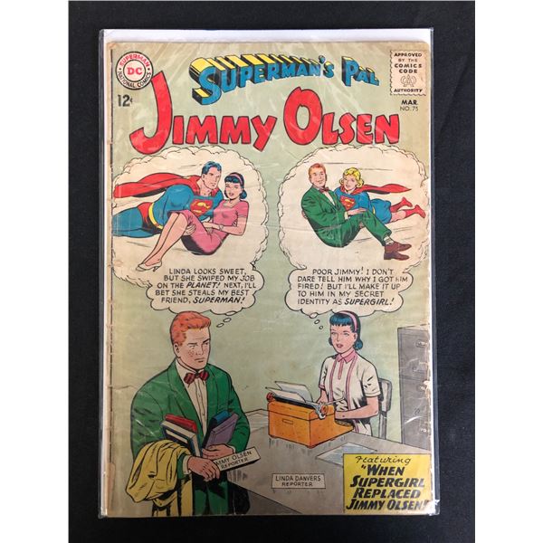 DC COMICS SUPERMANS PAL JIMMY OLSEN NO. 75