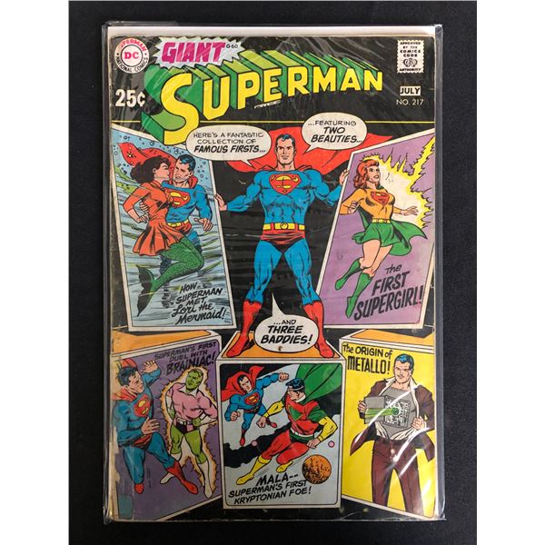 DC COMICS GIANT SUPERMAN NO. 217