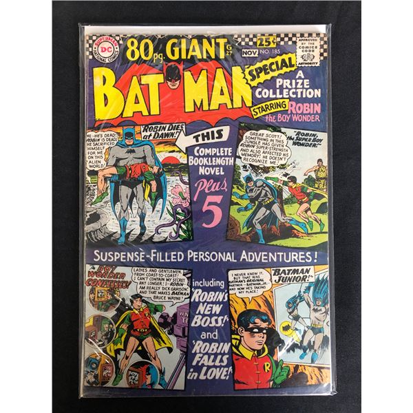 DC COMICS GIANT SIZE BATMAN NO. 185