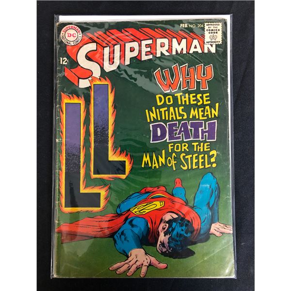 DC COMICS SUPERMAN NO. 204