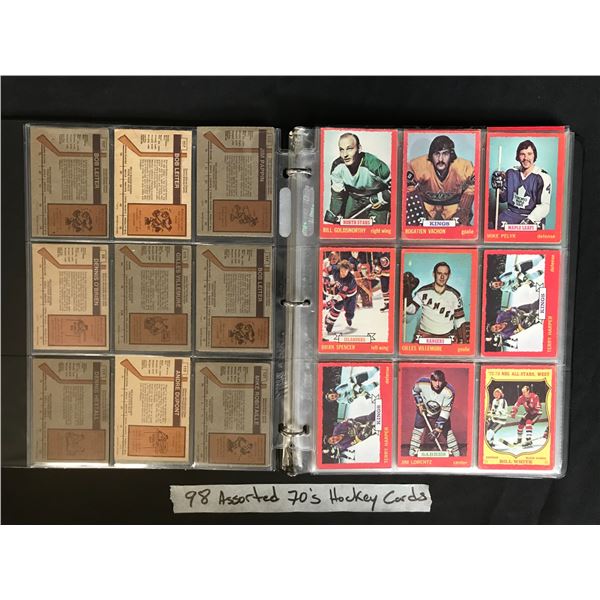 1970'S OPC HOCKEY CARD LOT ( STARS INCLUDED)