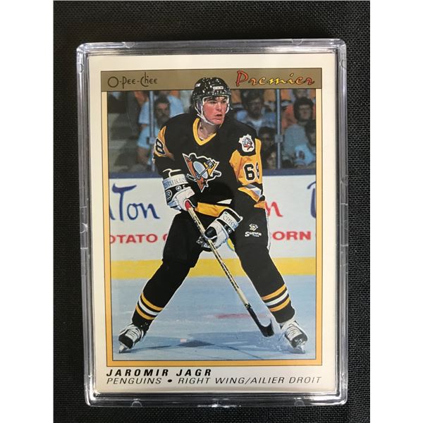 1991 OPC PREMIER JAROMIR JAGR RC