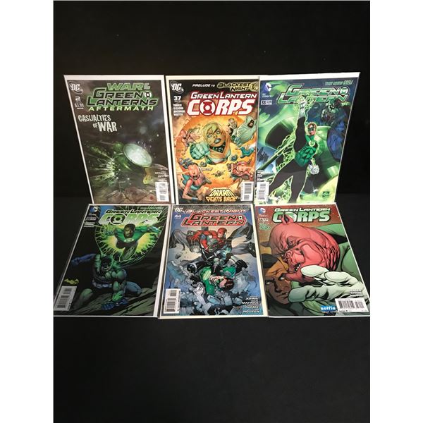 DC COMICS GREEN LANTERN CORPS COMIC BOOK LOT