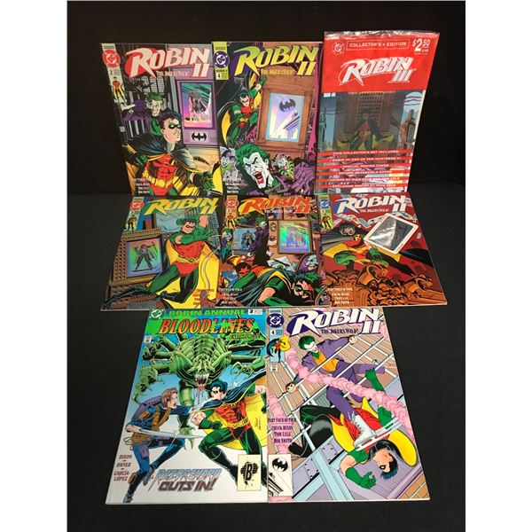 DC COMICS ROBIN COMIC BOOK LOT