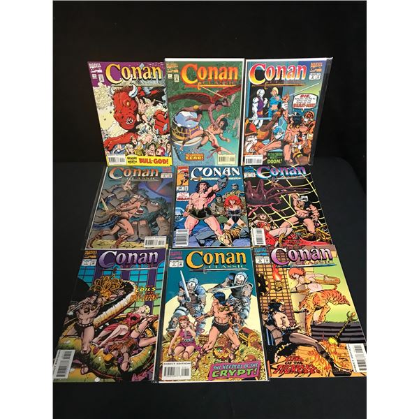 CONAN COMIC BOOK LOT