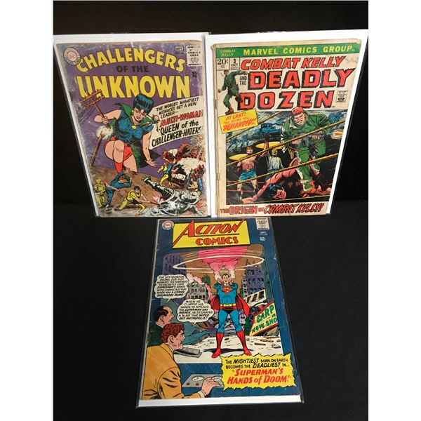 BRONZE AND SILVER AGE COMIC BOOK LOT