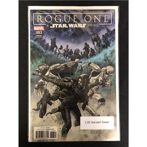 MARVEL COMICS ROGUE ONE STAR WARS VARIANT COVER NO.3