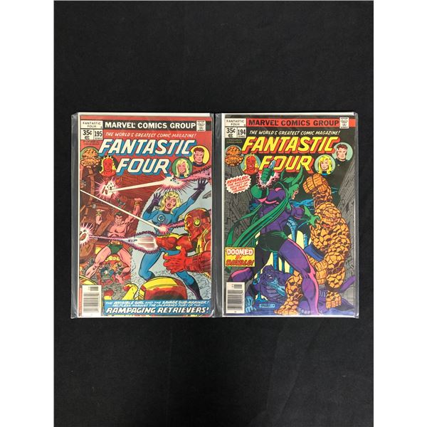 MARVEL COMICS FANTASTIC FOUR COMIC BOOK LOT