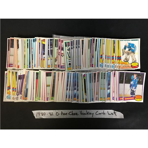 1970'S AND 80'S OPC HOCKEY CARD LOT