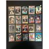 Image 1 : MLB BASEBALL STAR CARD LOT