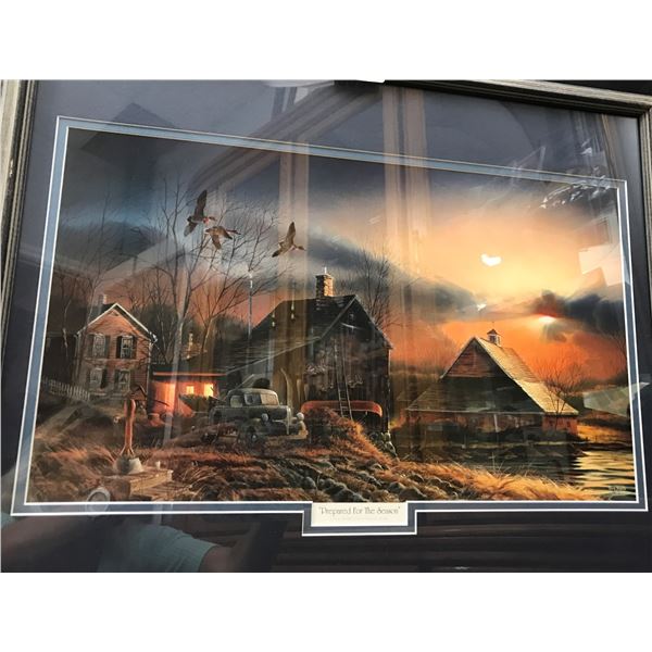 Terry Redlin - - Prepared for the Season