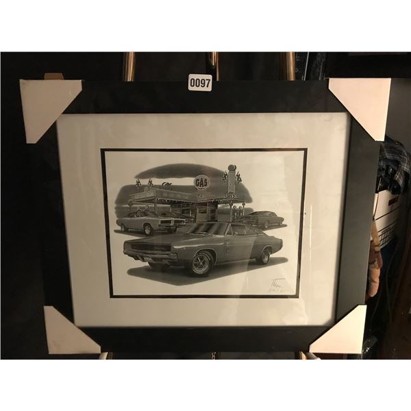 Thom – The Gas With Class Ltd Edition Print